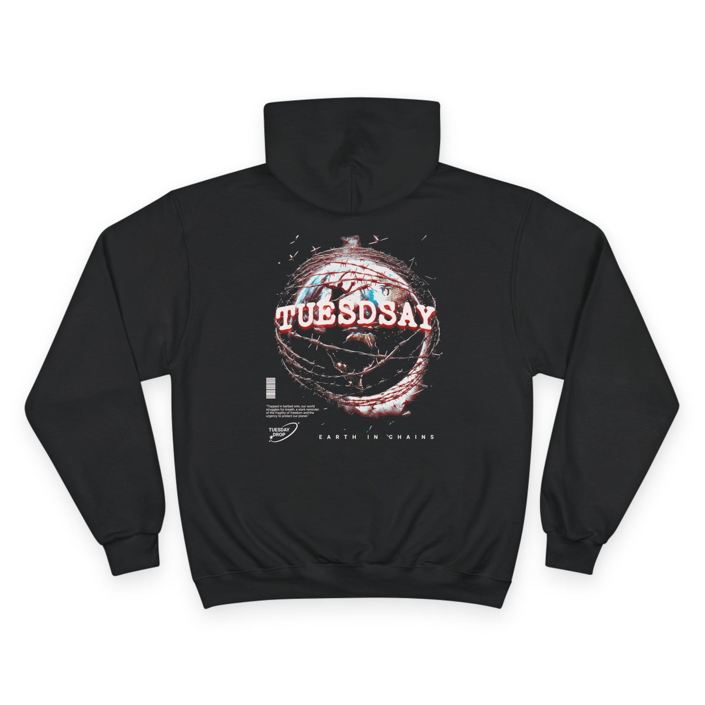 Trendy Tuesday Hoodie, Casual Sweatshirt, Gift Idea, Everyday Wear, Unique Design, Cozy Apparel
