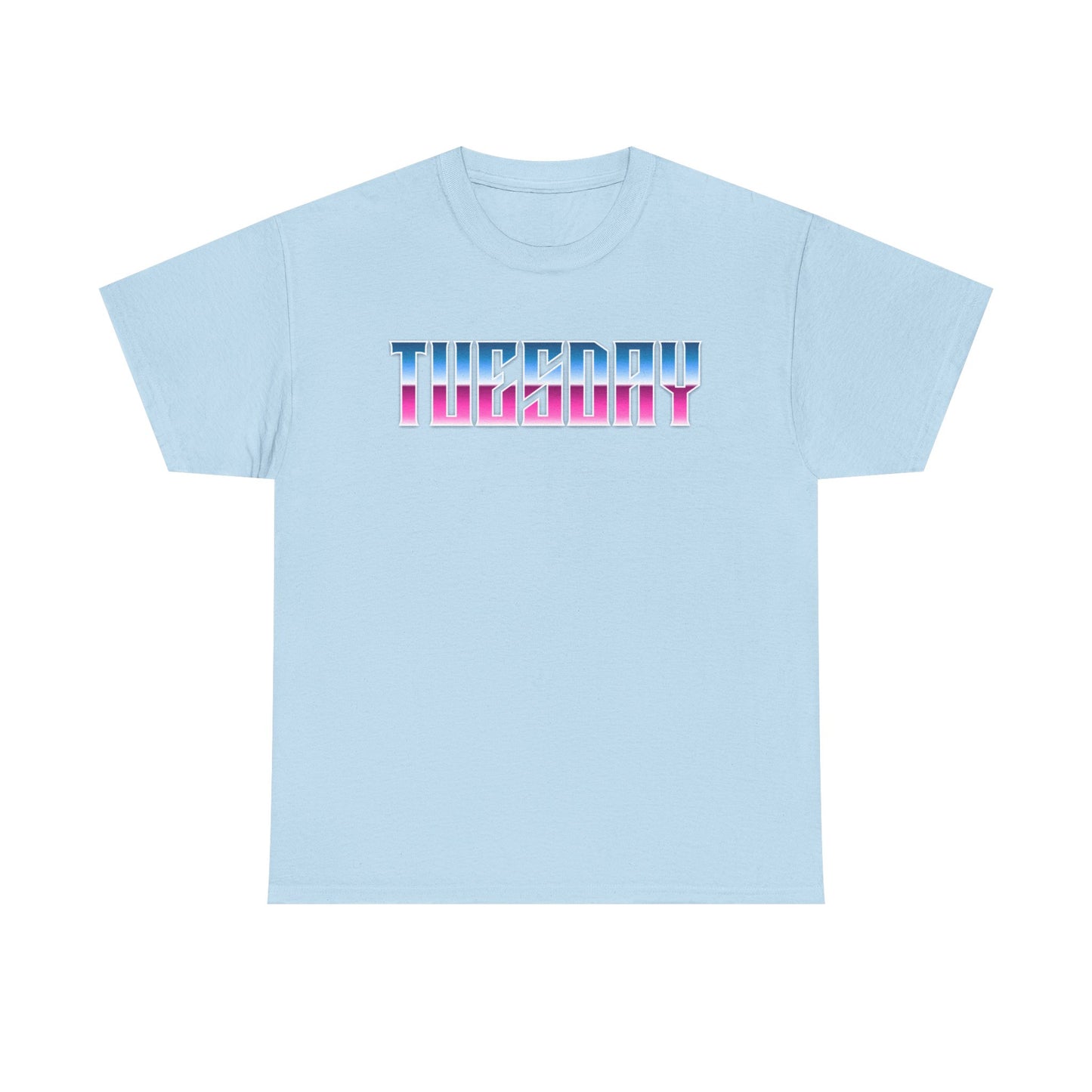 Retro Tuesday Graphic Tee, Fun Casual T-Shirt for Everyday Wear, Unisex Cotton Top, Party Shirt, Gift for Birthdays and Celebrations