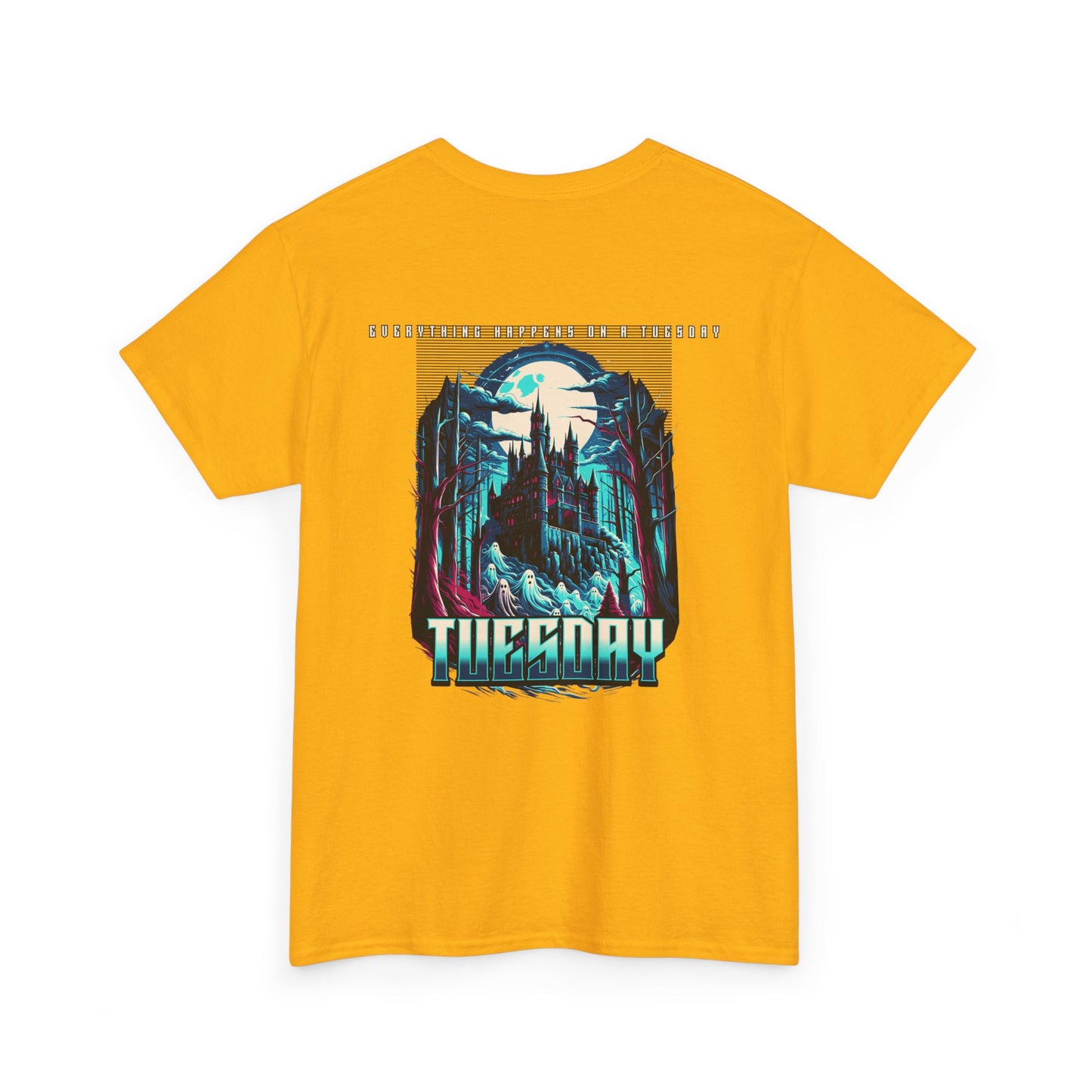 Retro Tuesday Graphic Tee, Unisex Cotton Shirt, Casual Wear, Gift for Her/Him, Unique Tuesday Shirt