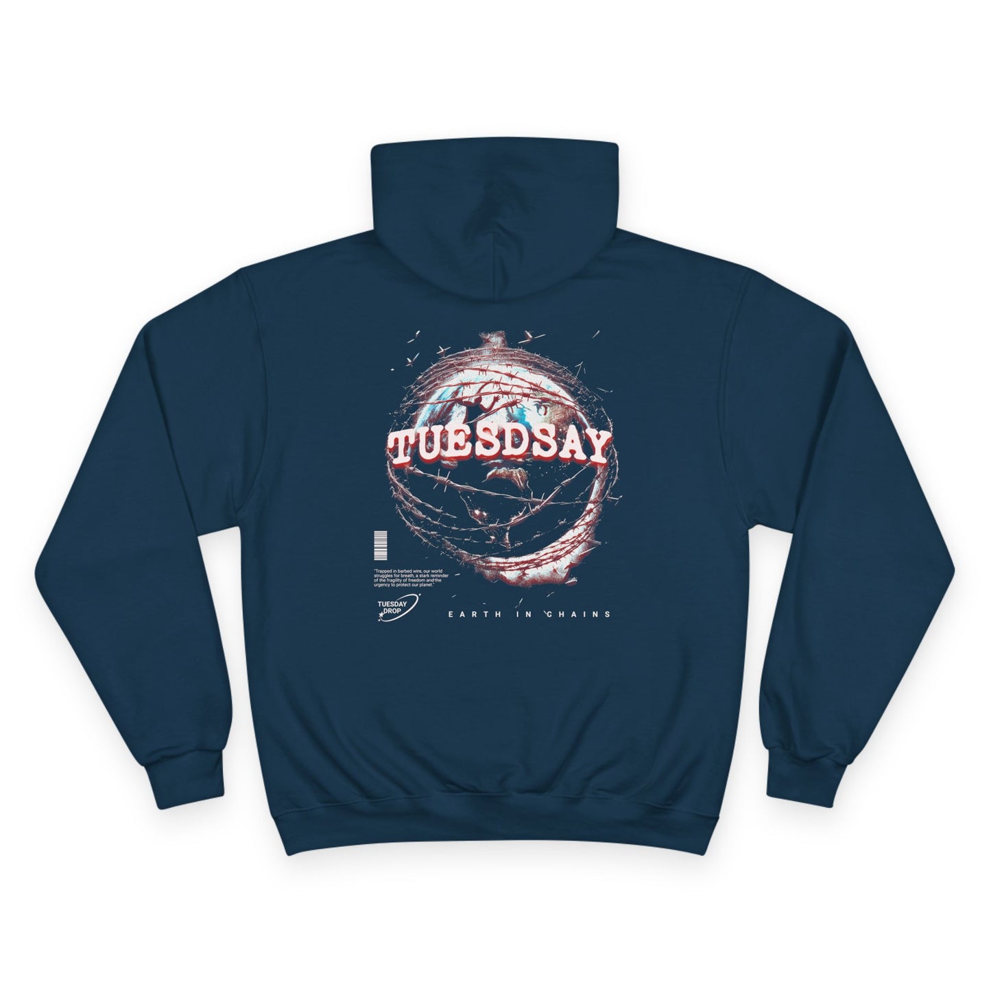 Trendy Tuesday Hoodie, Casual Sweatshirt, Gift Idea, Everyday Wear, Unique Design, Cozy Apparel