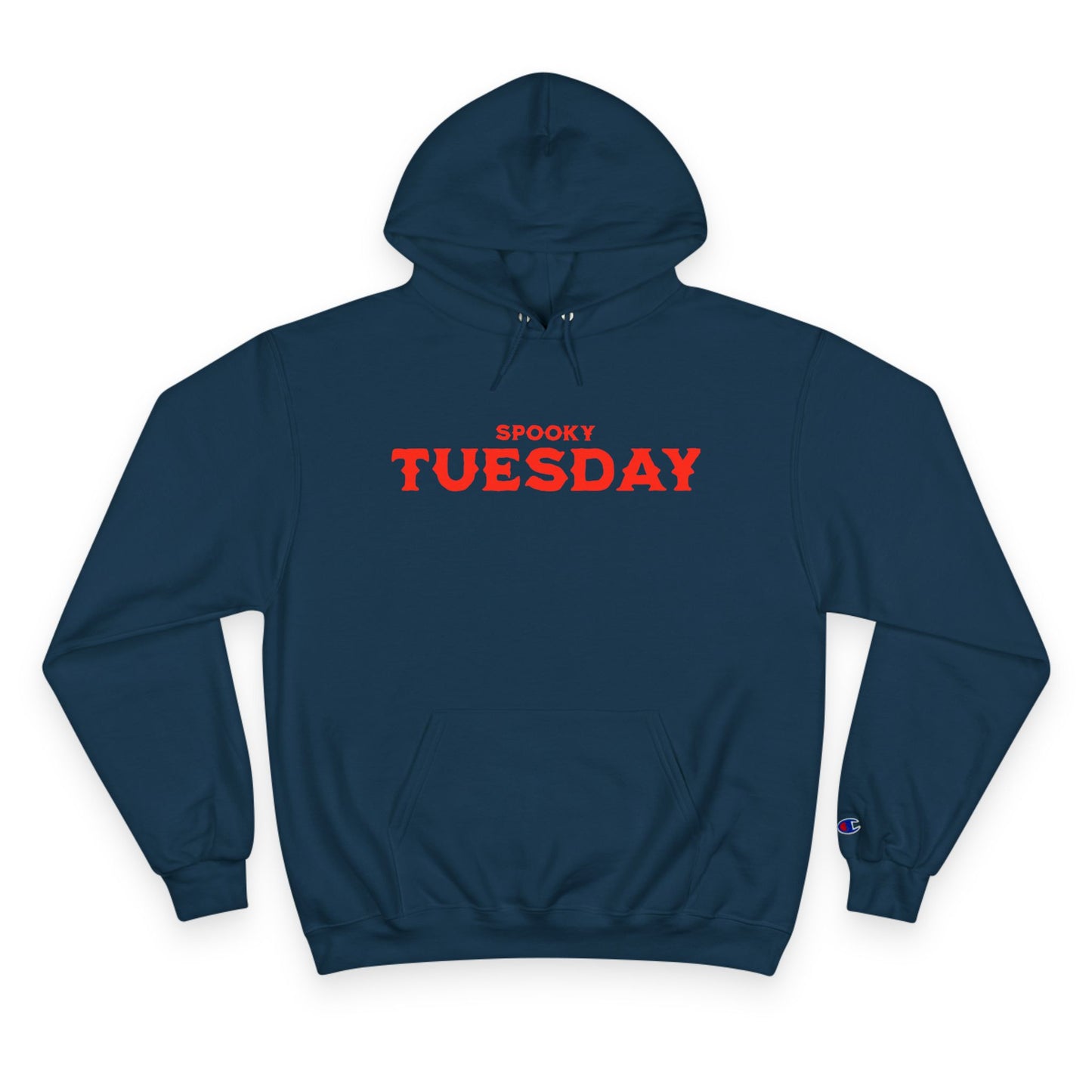 Spooky Tuesday Hoodie, Halloween Sweatshirt, Cozy Fall Fashion, Unisex Pullover, Perfect for October Celebrations, Gift for Horror Fans