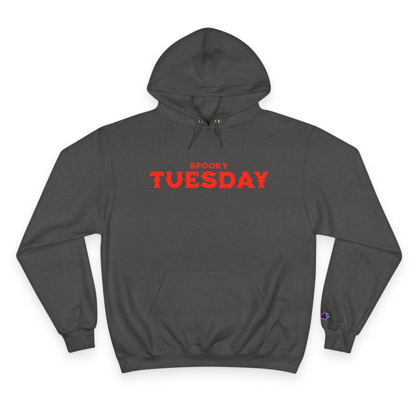Spooky Tuesday Hoodie, Halloween Sweatshirt, Cozy Fall Fashion, Unisex Pullover, Perfect for October Celebrations, Gift for Horror Fans