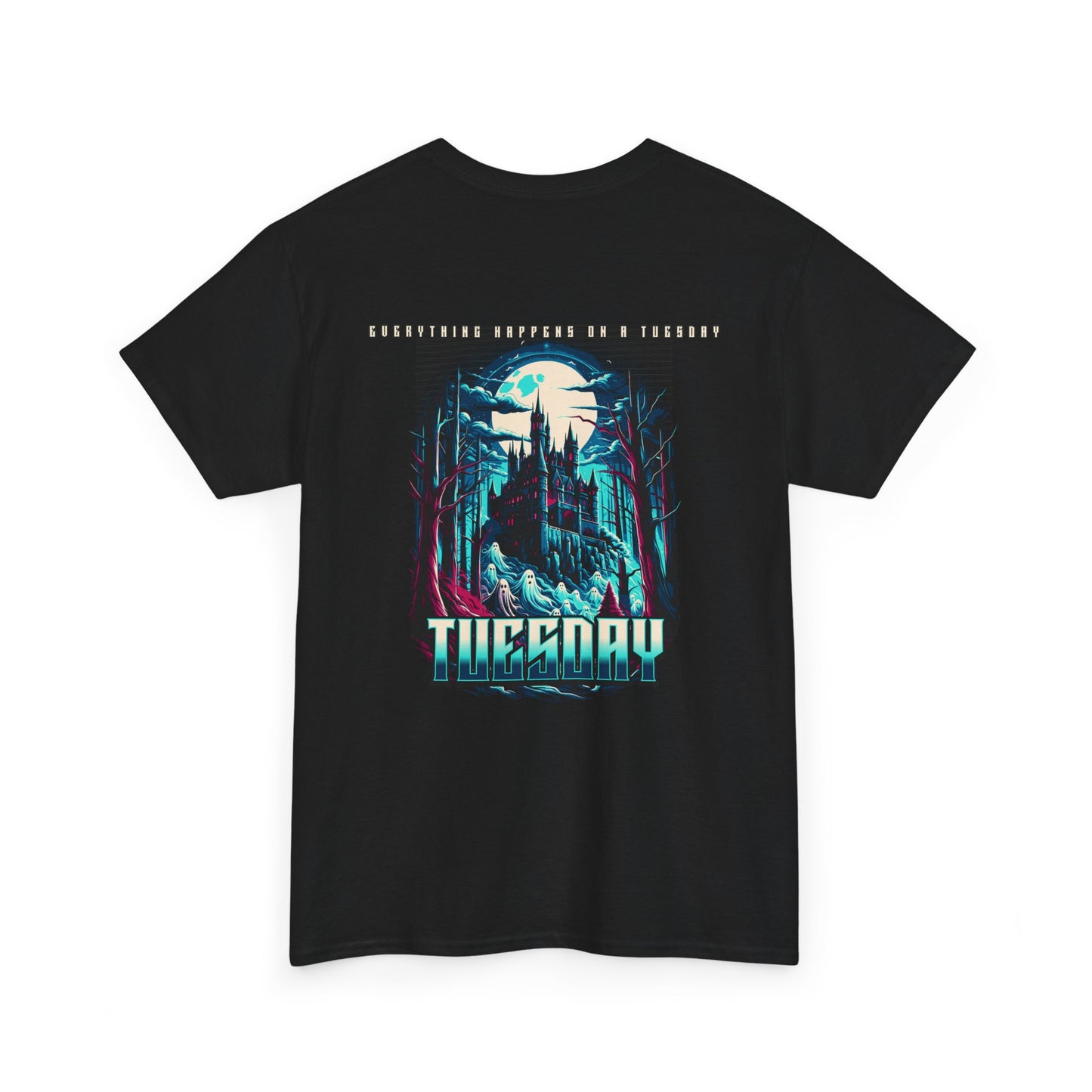 Retro Tuesday Graphic Tee, Unisex Cotton Shirt, Casual Wear, Gift for Her/Him, Unique Tuesday Shirt