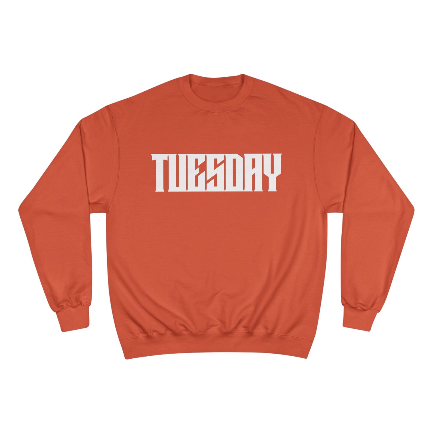 Retro Car Tuesday Champion Sweatshirt, Vintage Graphic Top, Cozy Unisex Apparel, Perfect Gift for Car Lovers, Unique Streetwear