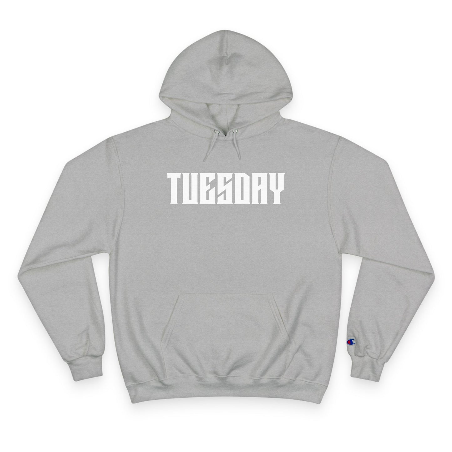 Champion Hoodie - Trendy Graphic Sweatshirt for Casual Wear, Perfect for Tuesdays, Gifts, Streetwear, Cozy Style