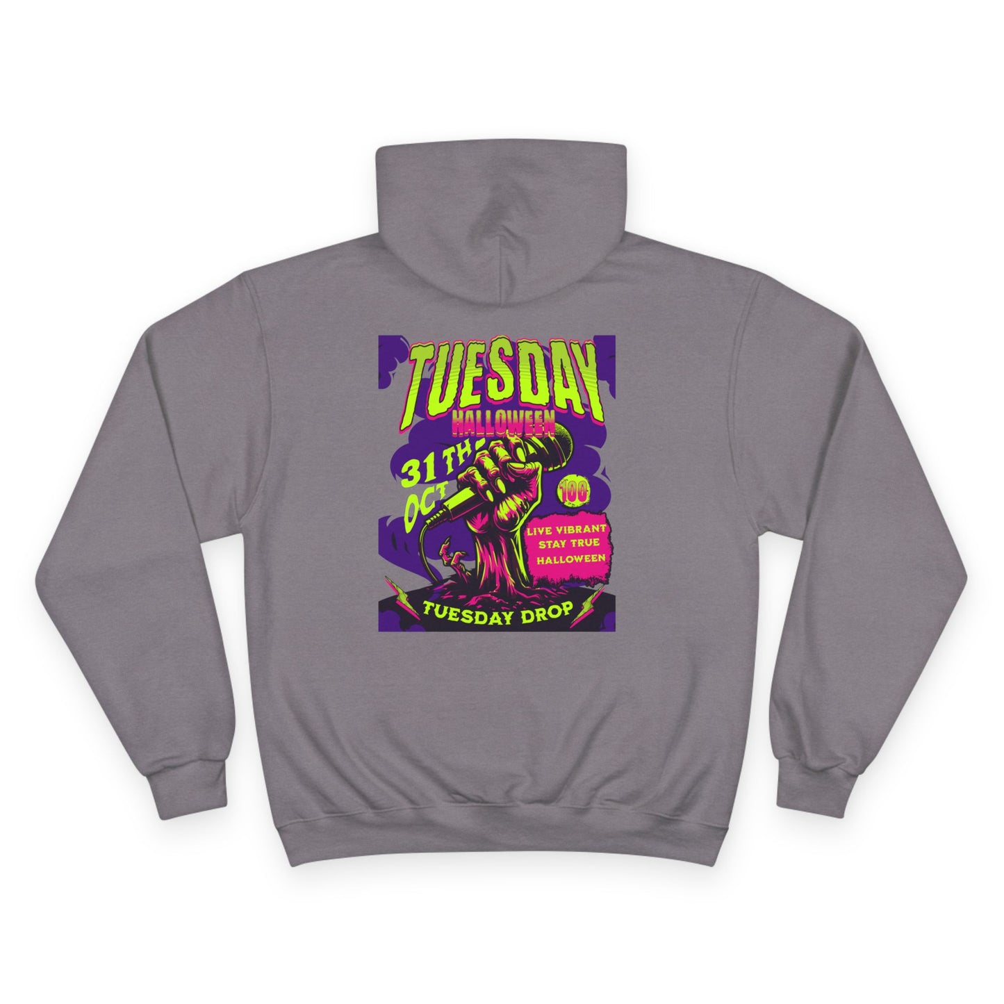 Spooky Tuesday Hoodie, Halloween Sweatshirt, Graphic Hoodie, Autumn Fashion, Cozy Casual Wear, Unique Gift for Spooky Season