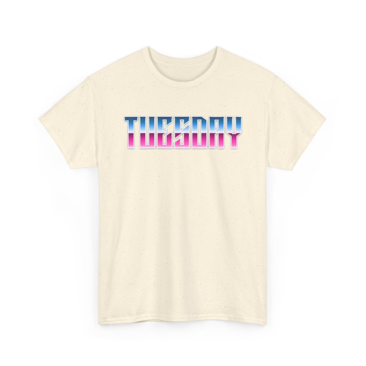 Retro Tuesday Graphic Tee, Fun Casual T-Shirt for Everyday Wear, Unisex Cotton Top, Party Shirt, Gift for Birthdays and Celebrations