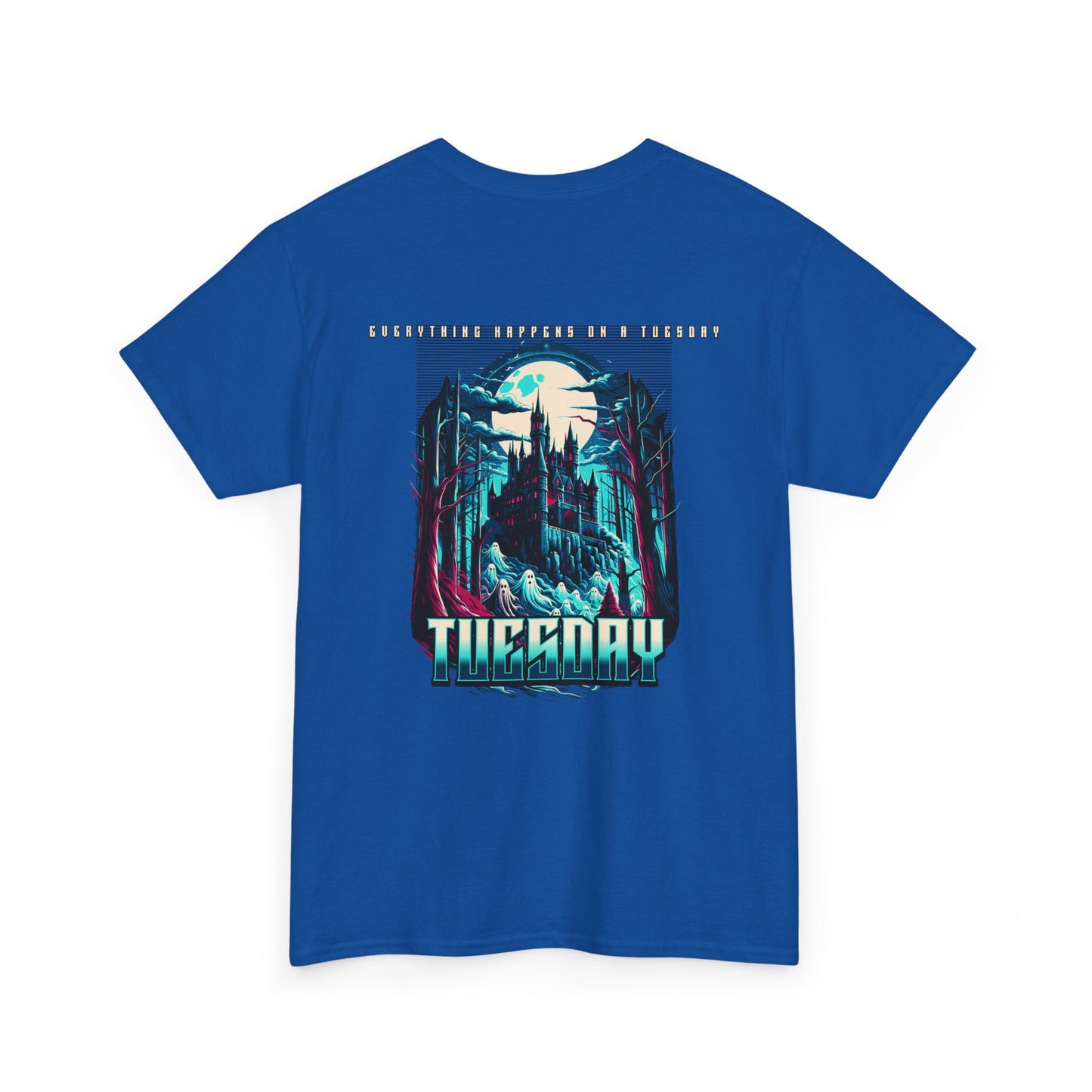 Retro Tuesday Graphic Tee, Unisex Cotton Shirt, Casual Wear, Gift for Her/Him, Unique Tuesday Shirt