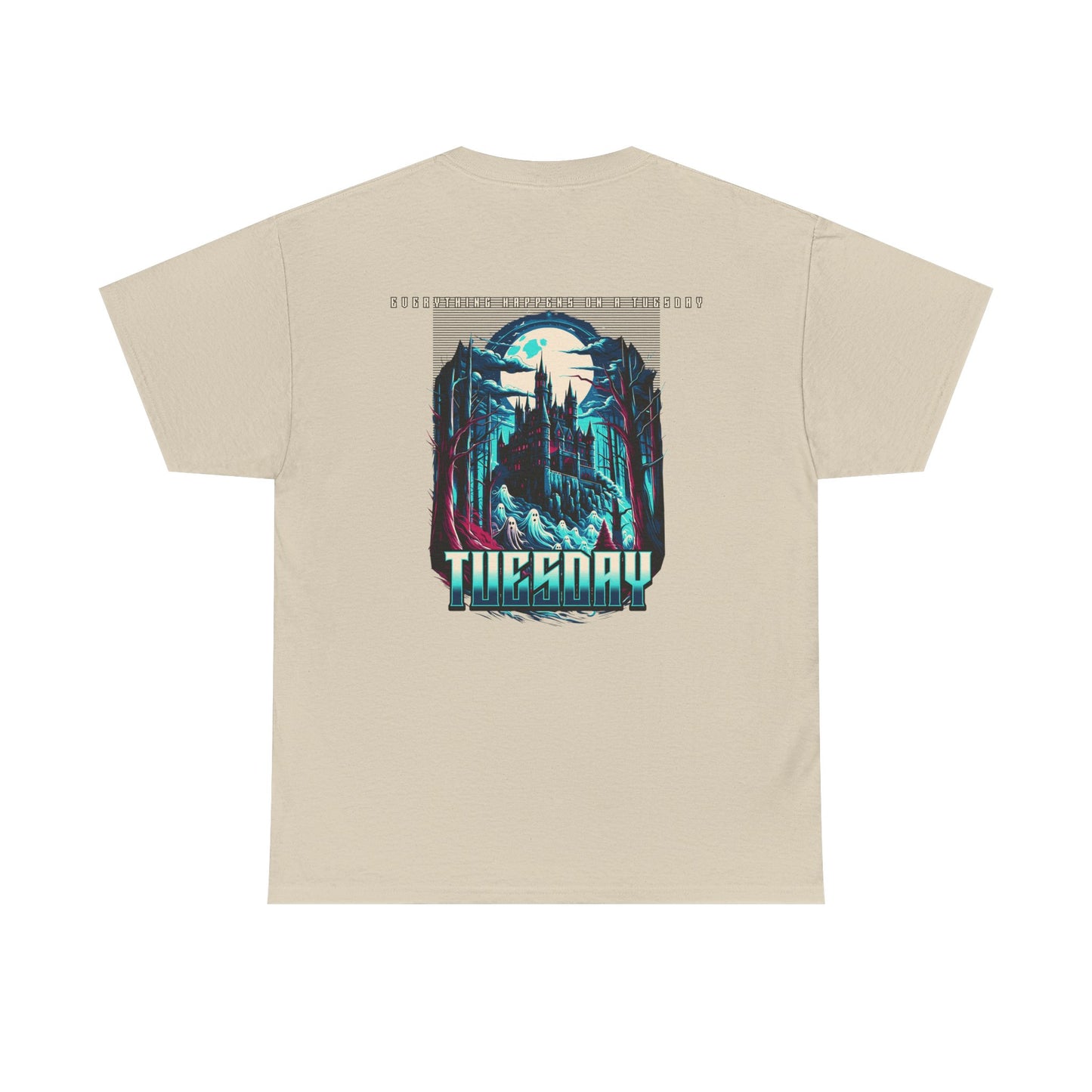 Retro Tuesday Graphic Tee, Unisex Cotton Shirt, Casual Wear, Gift for Her/Him, Unique Tuesday Shirt