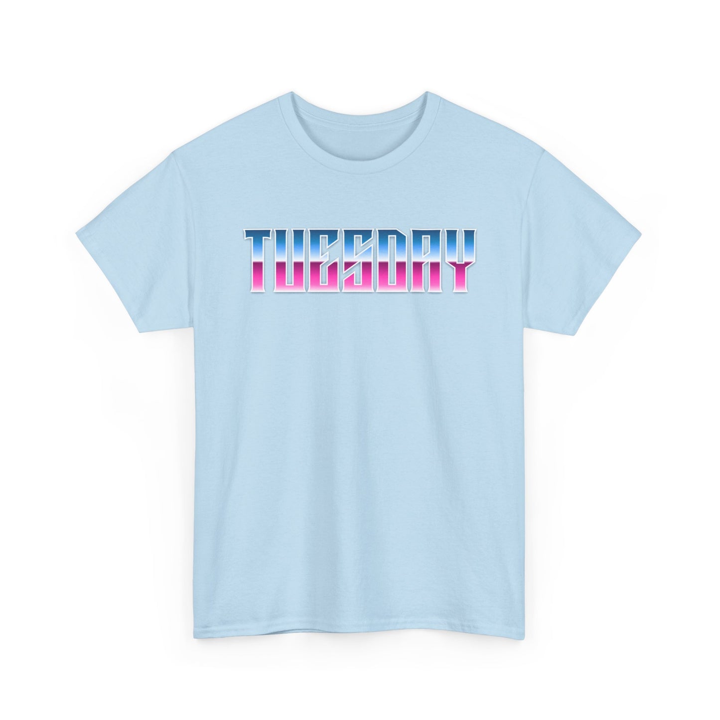 Retro Tuesday Graphic Tee, Fun Casual T-Shirt for Everyday Wear, Unisex Cotton Top, Party Shirt, Gift for Birthdays and Celebrations