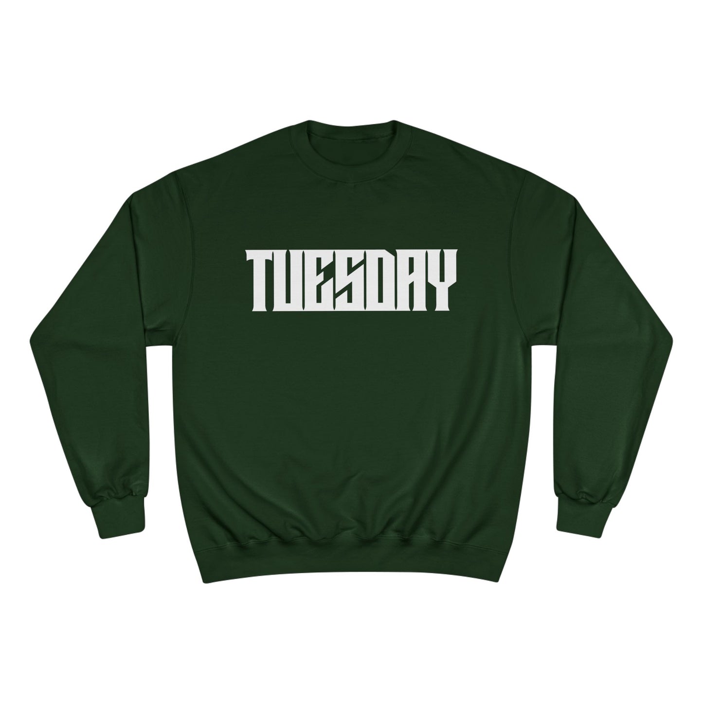 Retro Car Tuesday Champion Sweatshirt, Vintage Graphic Top, Cozy Unisex Apparel, Perfect Gift for Car Lovers, Unique Streetwear
