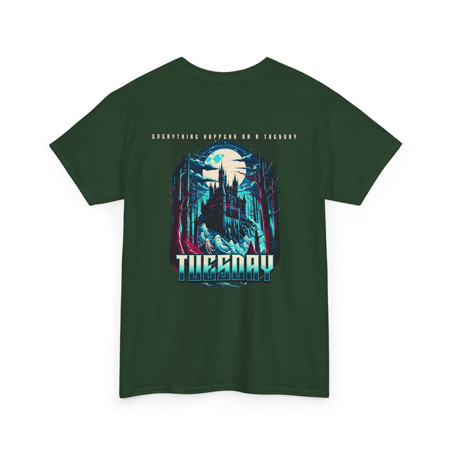 Retro Tuesday Graphic Tee, Unisex Cotton Shirt, Casual Wear, Gift for Her/Him, Unique Tuesday Shirt