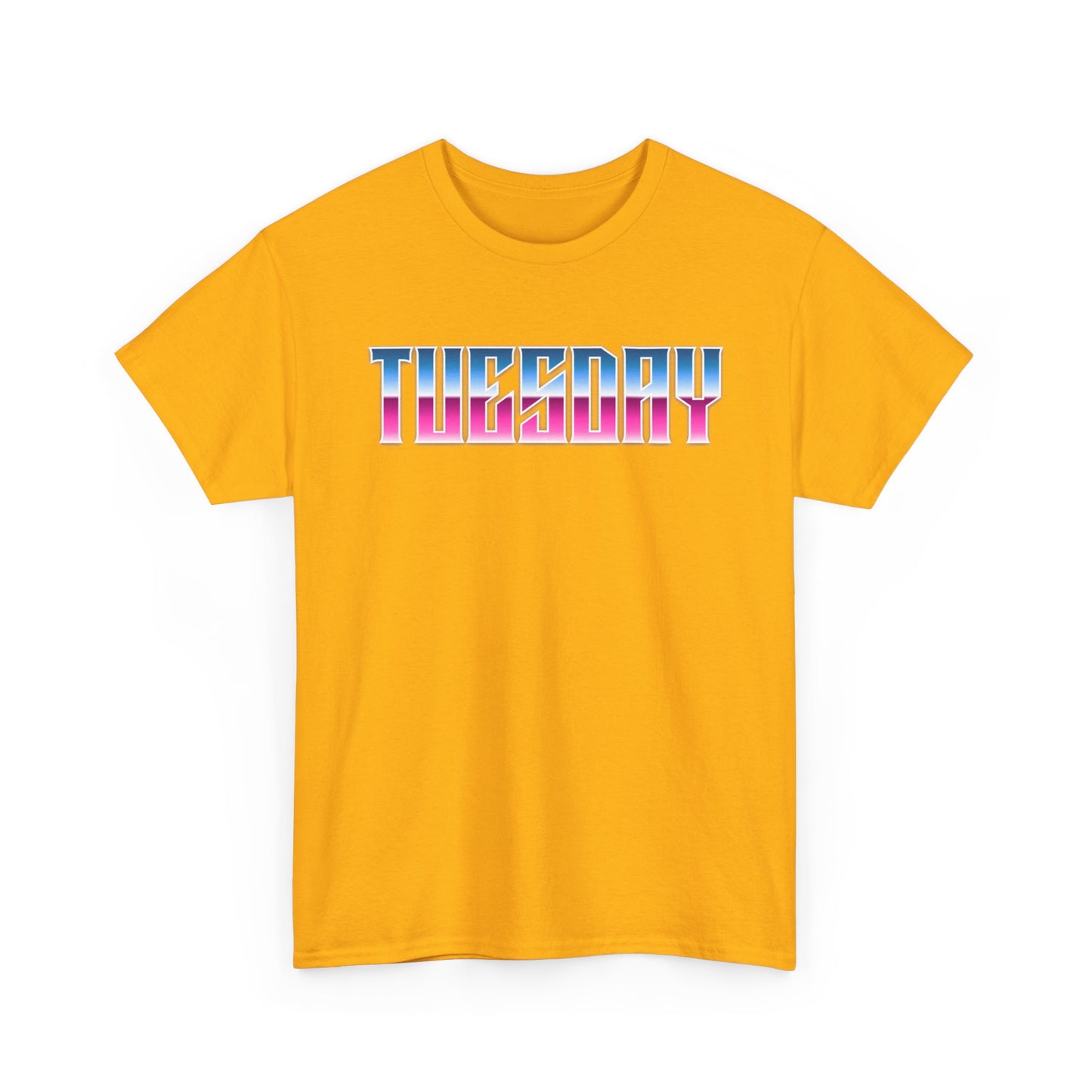 Retro Tuesday Graphic Tee, Fun Casual T-Shirt for Everyday Wear, Unisex Cotton Top, Party Shirt, Gift for Birthdays and Celebrations