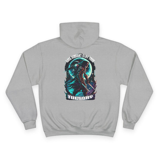 Champion Hoodie - Trendy Graphic Sweatshirt for Casual Wear, Perfect for Tuesdays, Gifts, Streetwear, Cozy Style