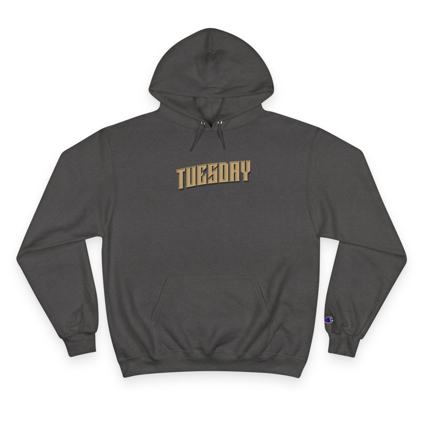 Tuesday Champion Hoodie, Cozy Sweatshirt for Everyday Wear, Gift for Students, Unique Graphic Hoodie, Relaxed Style for All Seasons, [...]