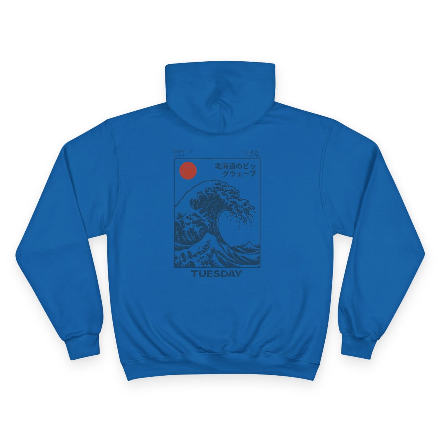 Tuesday Champion Hoodie - Casual Comfort Wear, Graphic Sweatshirt, Gift for Friends, Cozy Hoodie for Everyday Style, Unique Fashion [...]