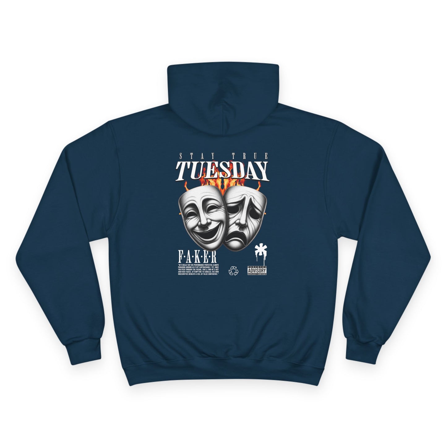 Champion Hoodie with Tuesday Design - Casual Streetwear, Perfect Gift for Birthdays and Everyday Comfort, Unisex Pullover, Trendy [...]