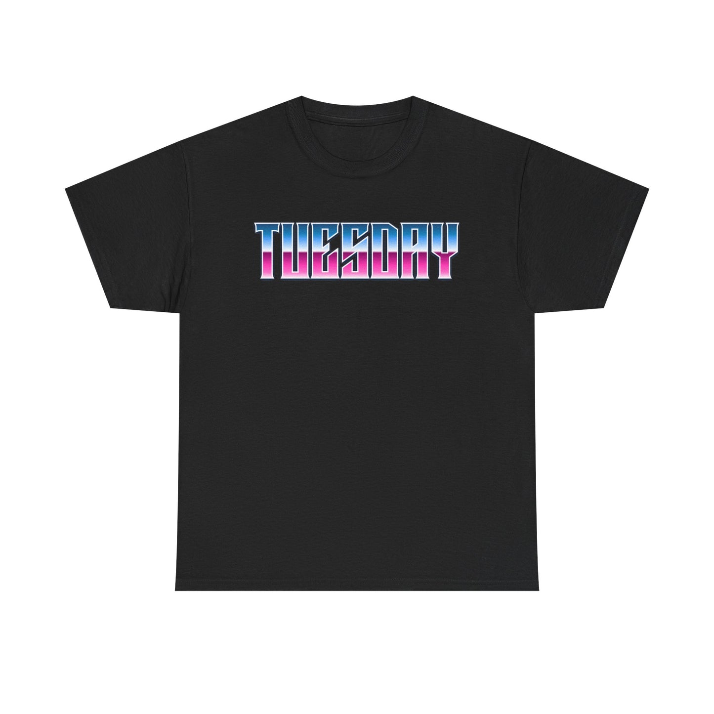 Retro Tuesday Graphic Tee, Fun Casual T-Shirt for Everyday Wear, Unisex Cotton Top, Party Shirt, Gift for Birthdays and Celebrations