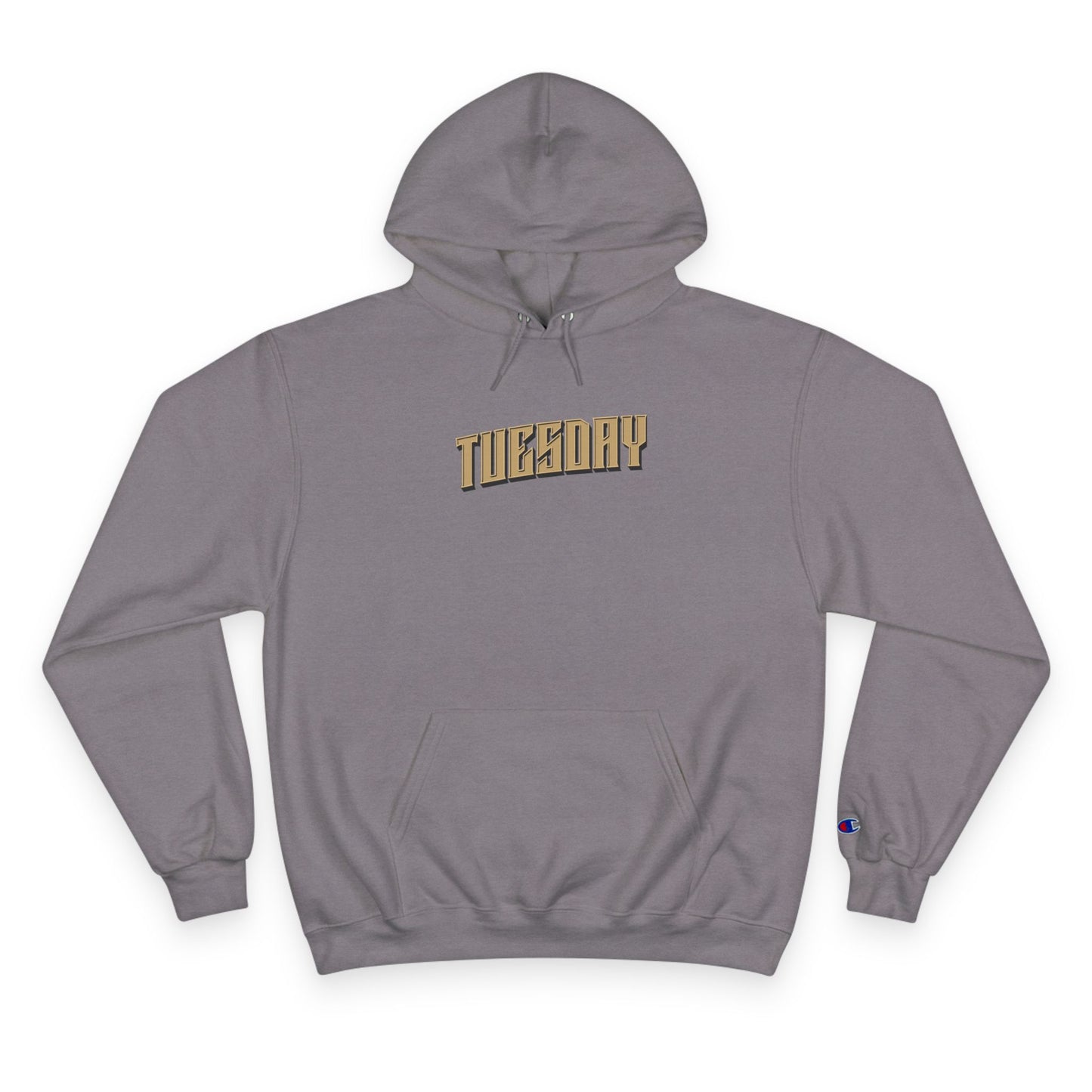 Tuesday Champion Hoodie, Cozy Sweatshirt for Everyday Wear, Gift for Students, Unique Graphic Hoodie, Relaxed Style for All Seasons, [...]