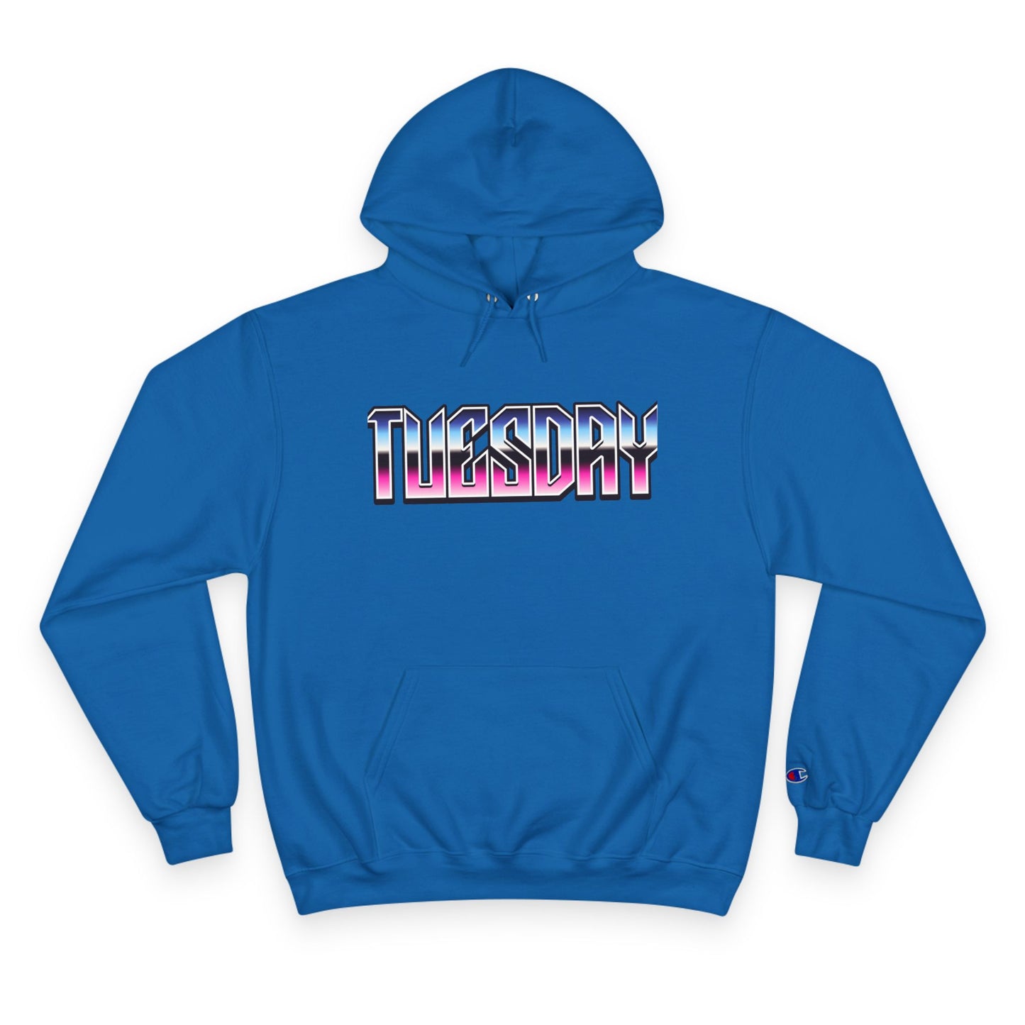 Retro-Inspired Champion Hoodie - 'Tuesday' Graphic Sweatshirt, Perfect Gift for Wolf Lovers, Cozy Lounge Wear, Stylish Everyday [...]