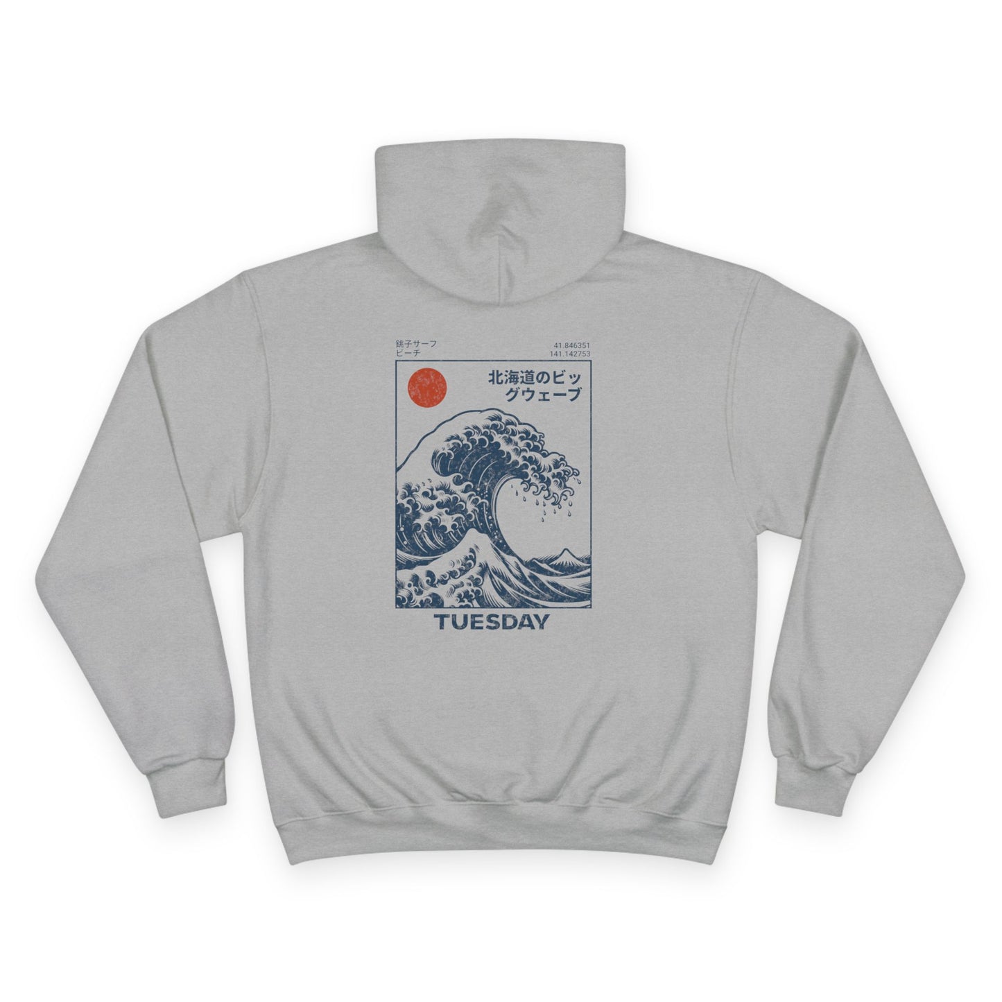 Tuesday Champion Hoodie - Casual Comfort Wear, Graphic Sweatshirt, Gift for Friends, Cozy Hoodie for Everyday Style, Unique Fashion [...]