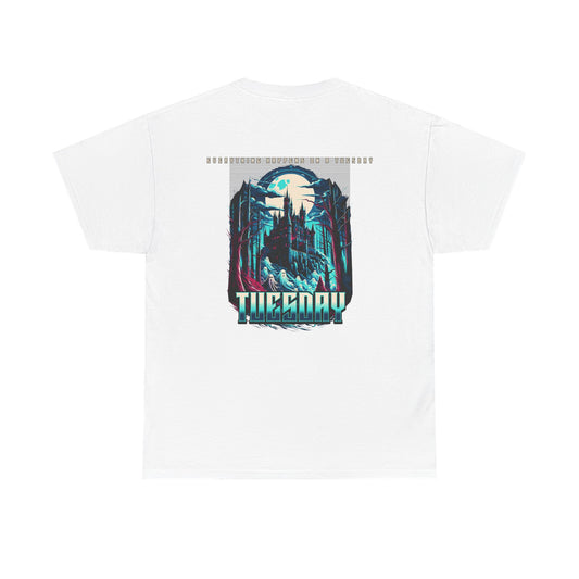 Retro Tuesday Graphic Tee, Unisex Cotton Shirt, Casual Wear, Gift for Her/Him, Unique Tuesday Shirt